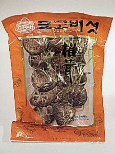 dried shiitake mushrooms