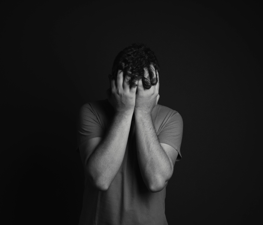 crying man
