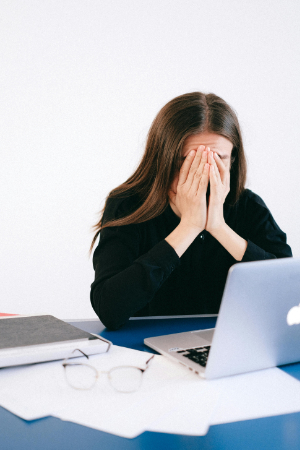 sad writer