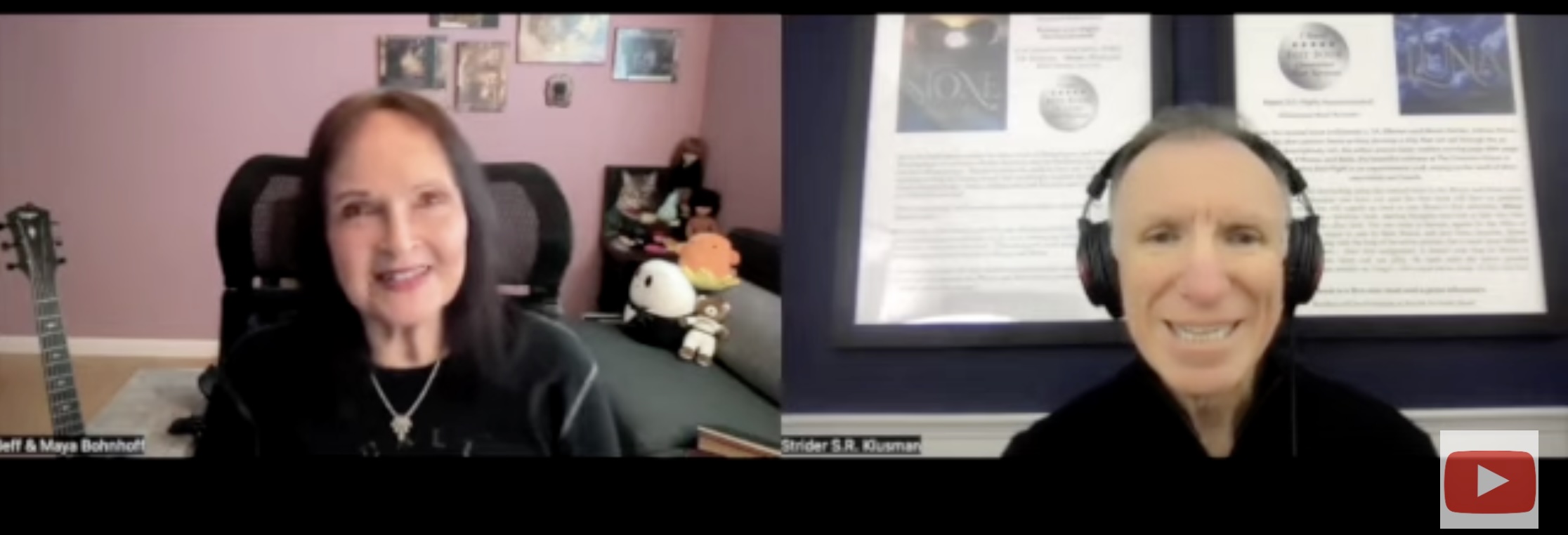 Strider Klusman interviews Maya Kaathryn Bohnhoff on Author In the Headlights